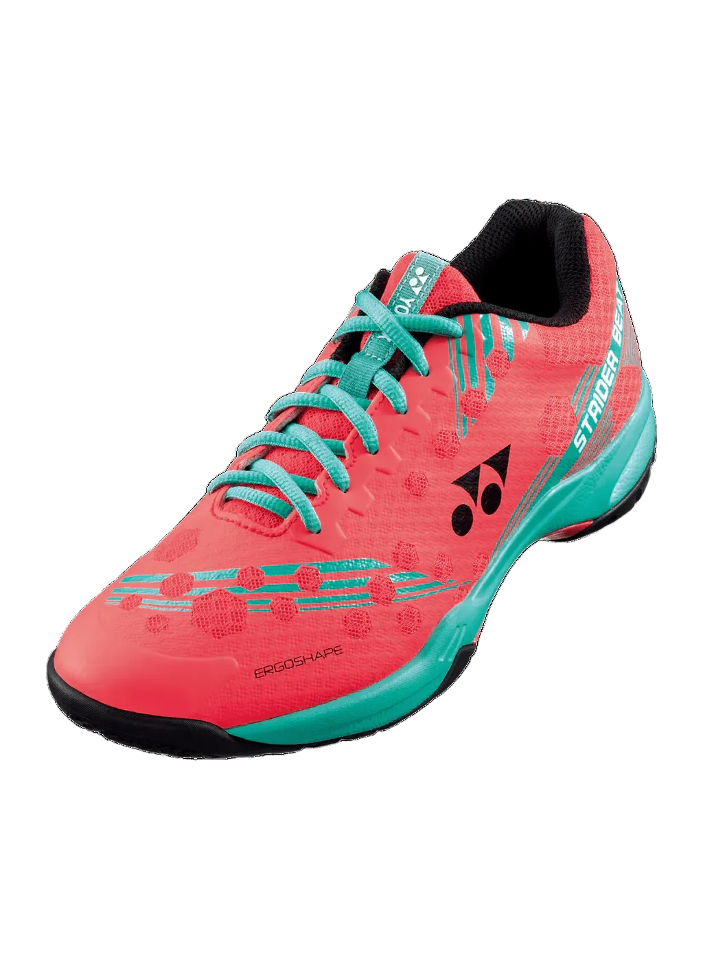 Yonex Badminton Shoe Power Cushion Strider Beat Unisex (Bright Red)