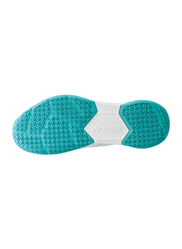 Yonex Badminton Shoe Power Cushion Strider Flow Unisex (White/Mint) - Image 2
