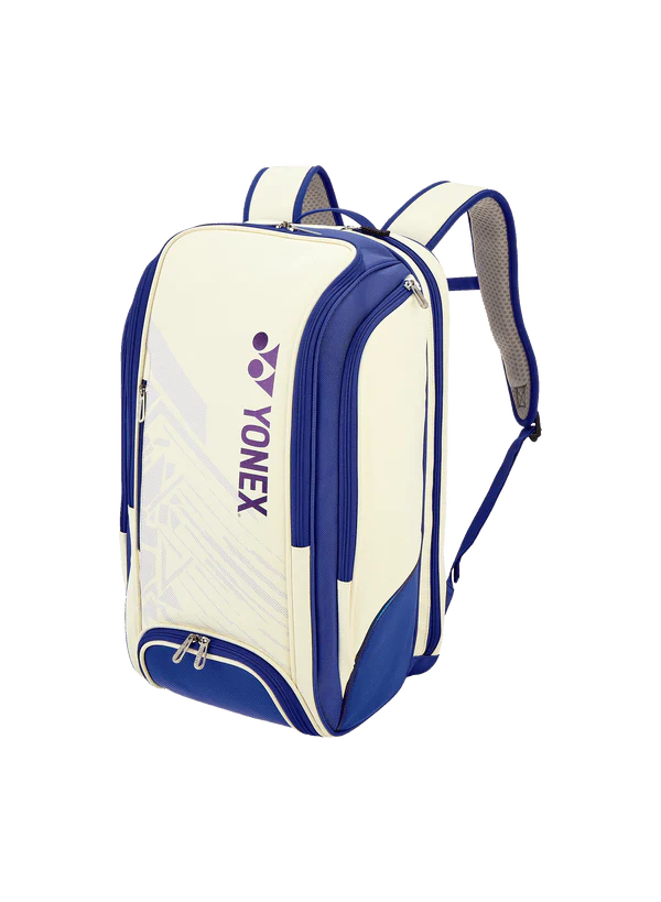 Yonex Expert Backpack (White/Deep Blue)