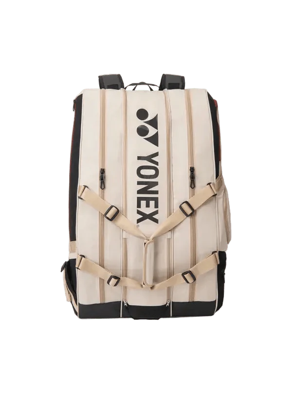 Yonex Gearlogic 12 Racquet Bag (Beige) - Image 3