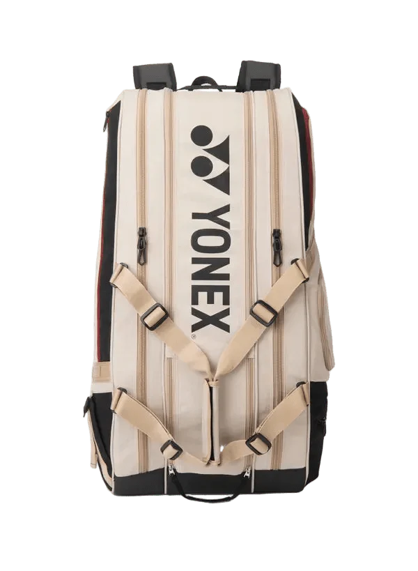 Yonex Gearlogic 9 Racquet Bag (Beige) - Image 3