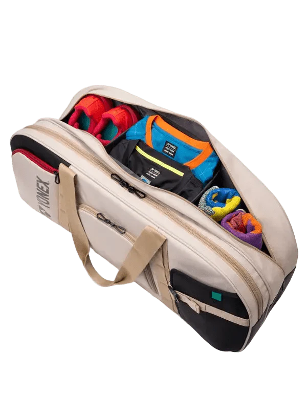 Yonex Gearlogic Tournament Bag (Beige) - Image 4