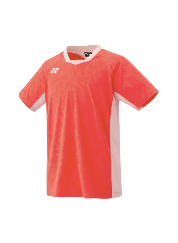 Yonex Men's Crew Neck Shirt 10634 (Coral Red)