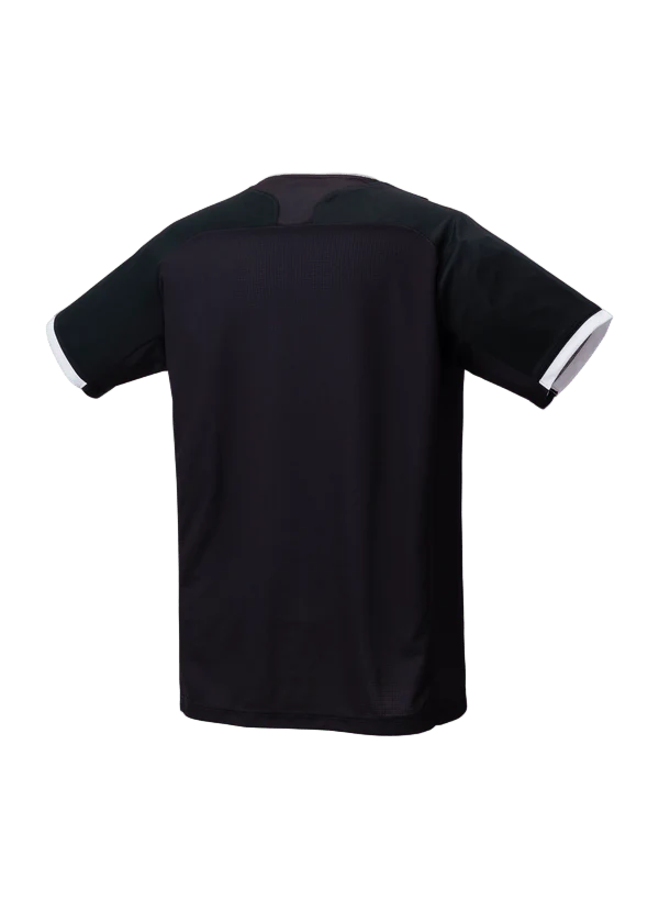 Yonex Men's Crew Neck Shirt 10639 (Black) - Image 2