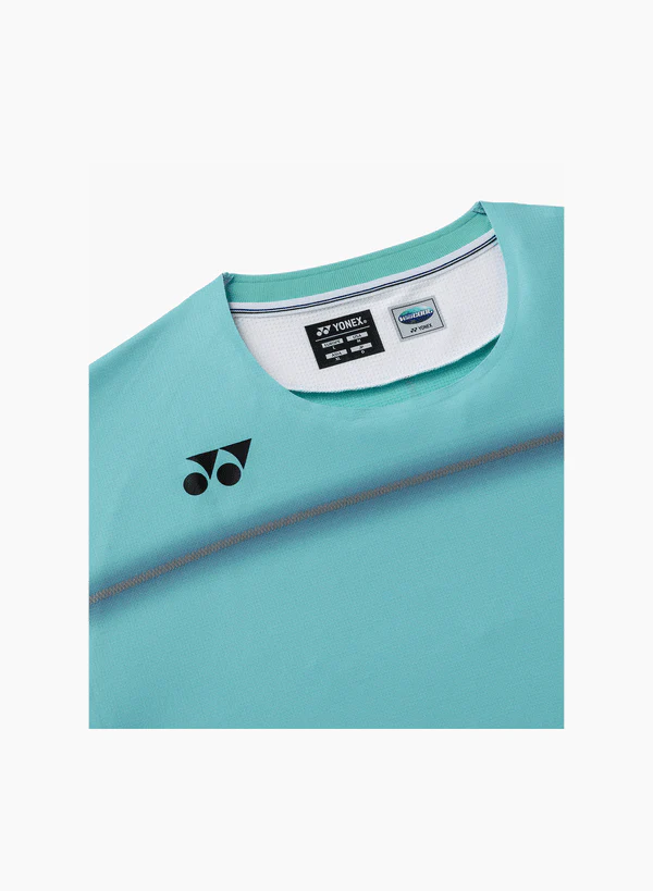 Yonex Men's Crew Neck Shirt 10711 (Clear Mint) - Image 3