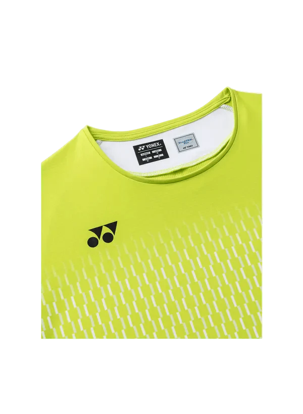 Yonex Men's Crew Neck Shirt 10713 (Fresh Lime) - Image 3