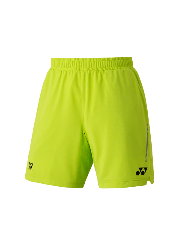 Yonex Men's Knit Shorts 15227 (Fresh Lime) - VA Edition