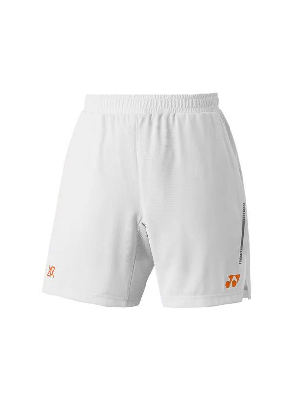 Yonex Men's Knit Shorts 15227 (White) - VA Edition