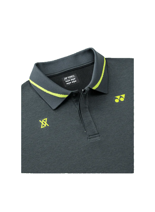 Yonex Men's Polo Shirt 10689 (Steel Gray) - VA Edition - Image 3