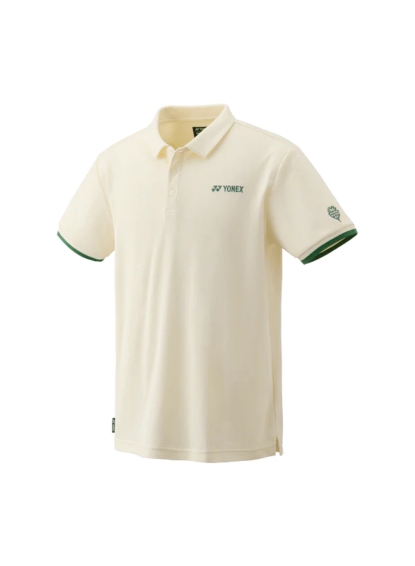 Yonex Men's Polo Shirt 10702 (Ice Beige) - Nature Series Limited Edition