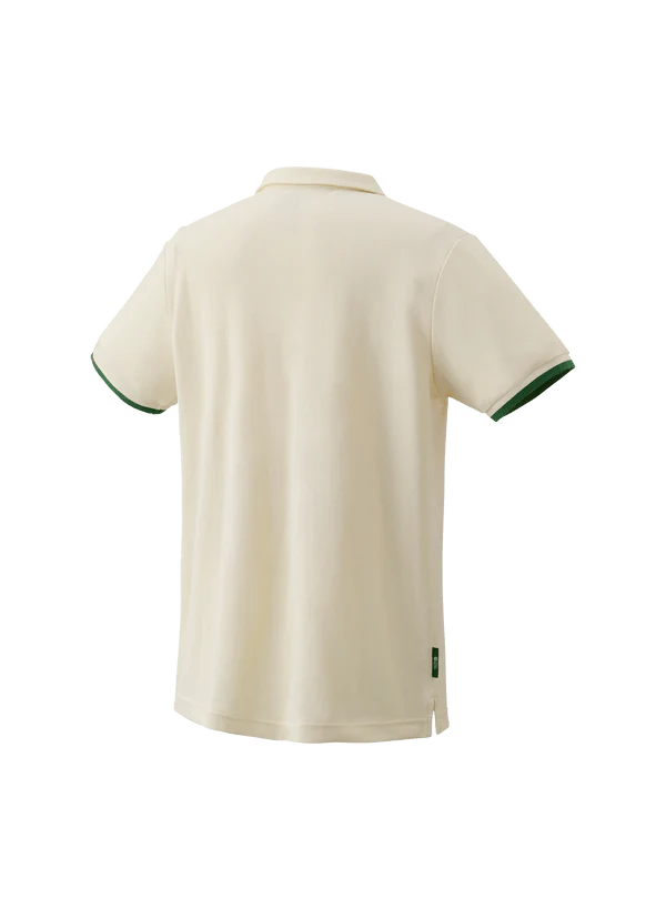 Yonex Men's Polo Shirt 10702 (Ice Beige) - Nature Series Limited Edition - Image 2