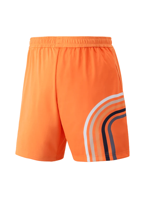 Yonex Men's Shorts 15205 (High Orange) - Image 2