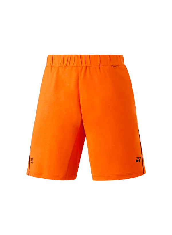 Yonex Men's Sweat Shorts 30103 (Flash Orange) - VA Edition