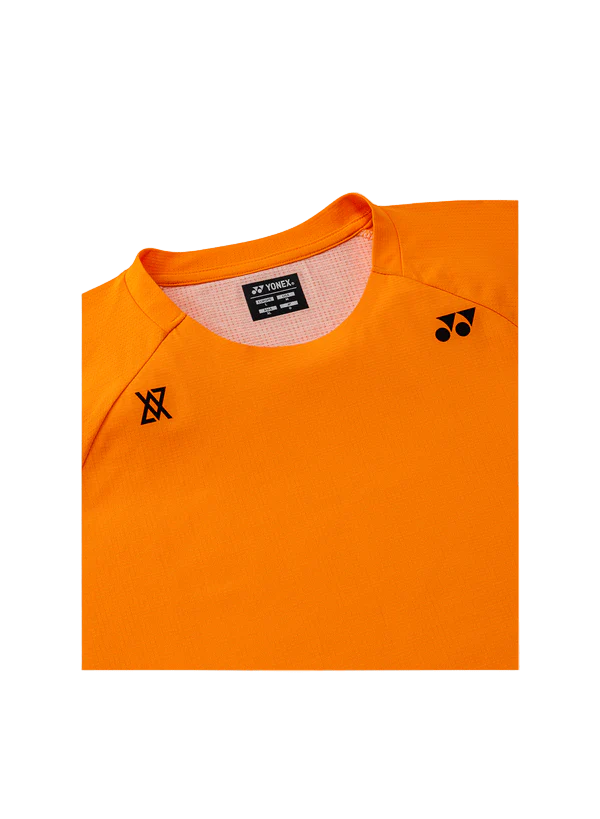 Yonex Men's T-Shirt 16824 (Flash Orange) - VA Edition - Image 3