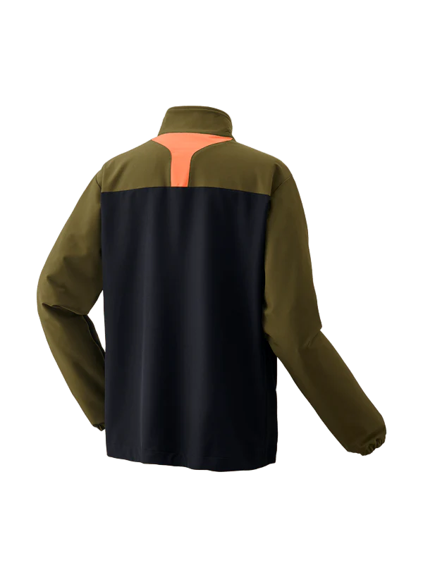 Yonex Unisex Warm-Up Jacket 50159 (Oil Brown) - Image 2