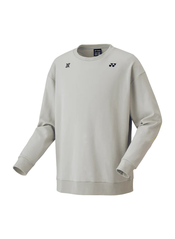 Yonex Unisex Sweat Shirt 30101 (Grayish Beige) - VA Edition