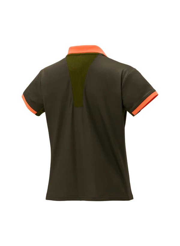 Yonex Women's Polo Shirt 20834 (Oil Brown) - Image 2