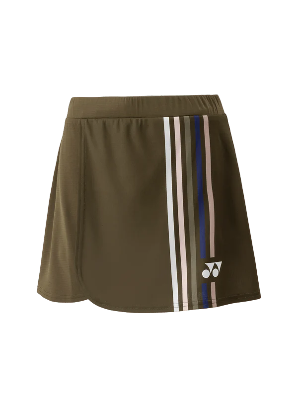 Yonex Women's Skirt w/ Inner Shorts 26156 (Oil Brown)